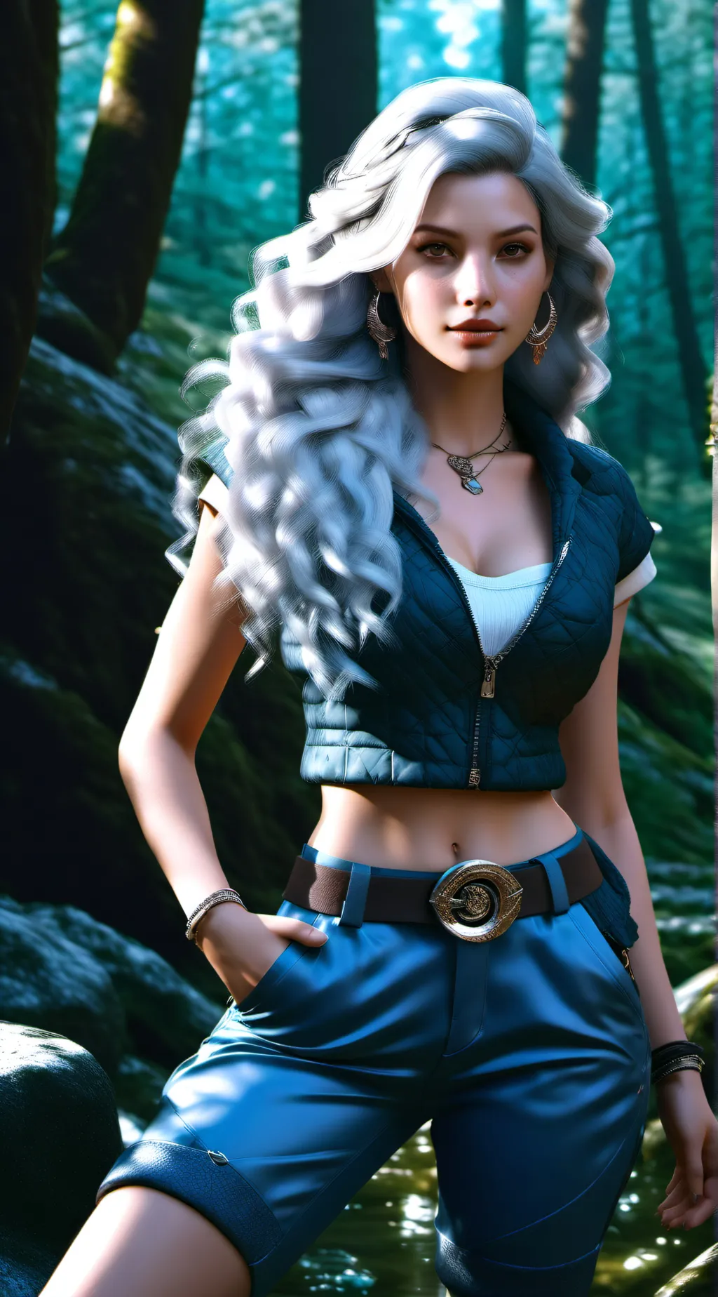 ai character: Lily background