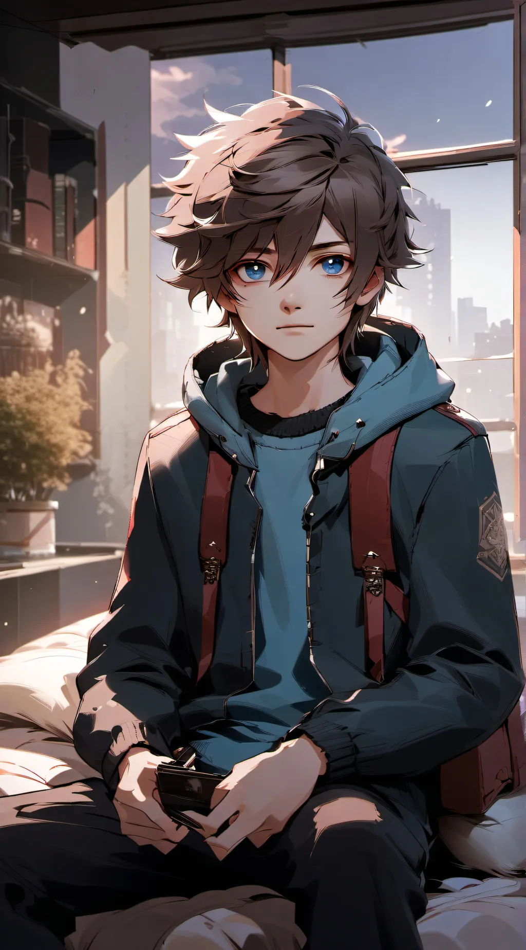 ai character: Teddy background
