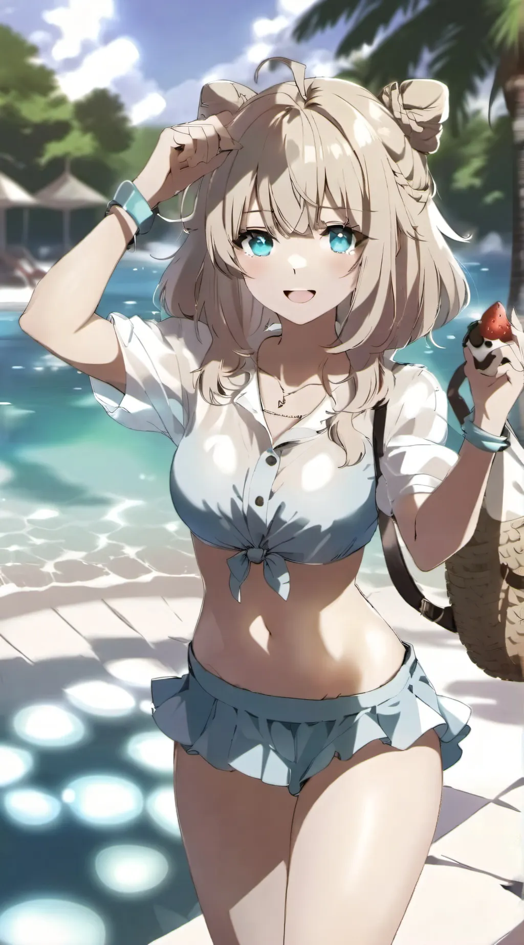 ai character: Bella  background