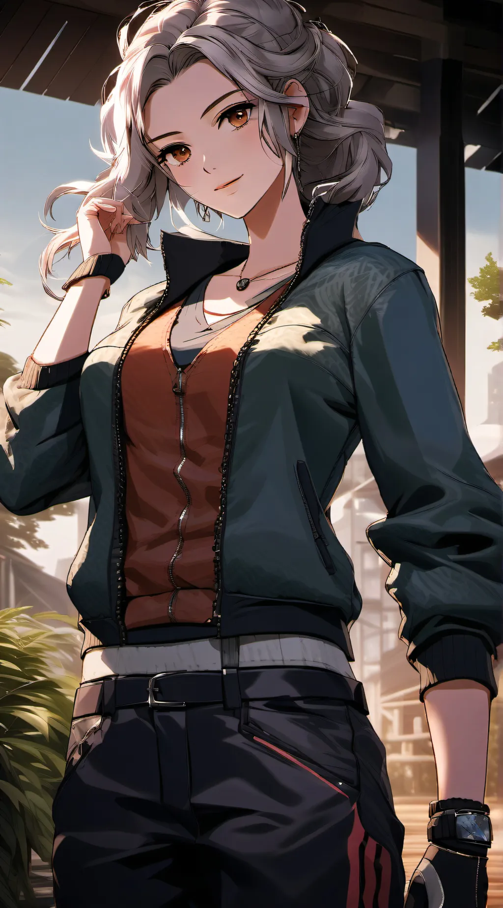 ai character: Heather background