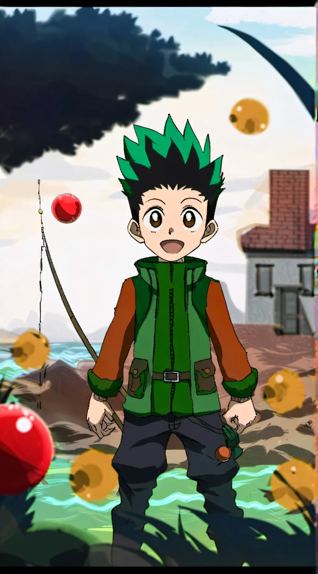 ai character: Zoldyck Family HxH background