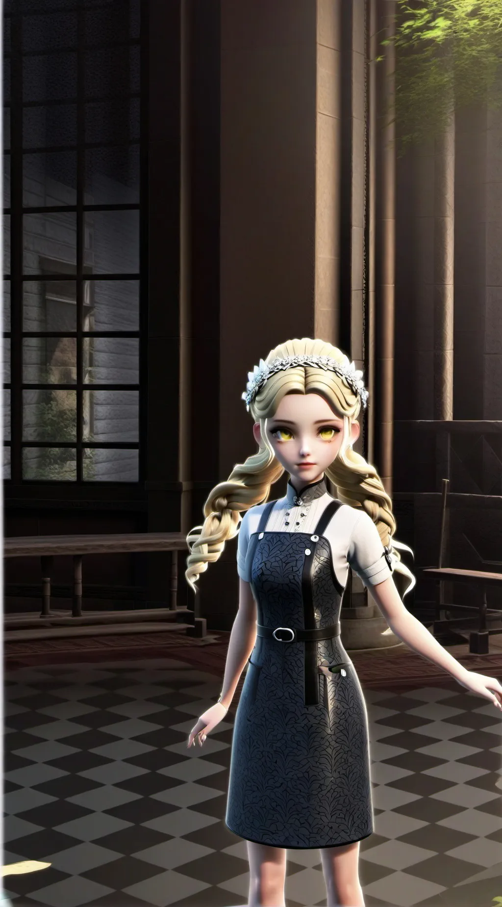 ai character: jus no background