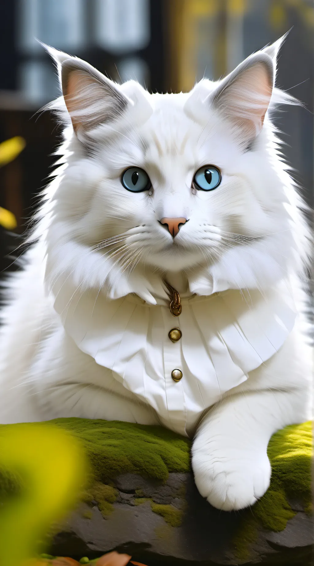 ai character: Cat background