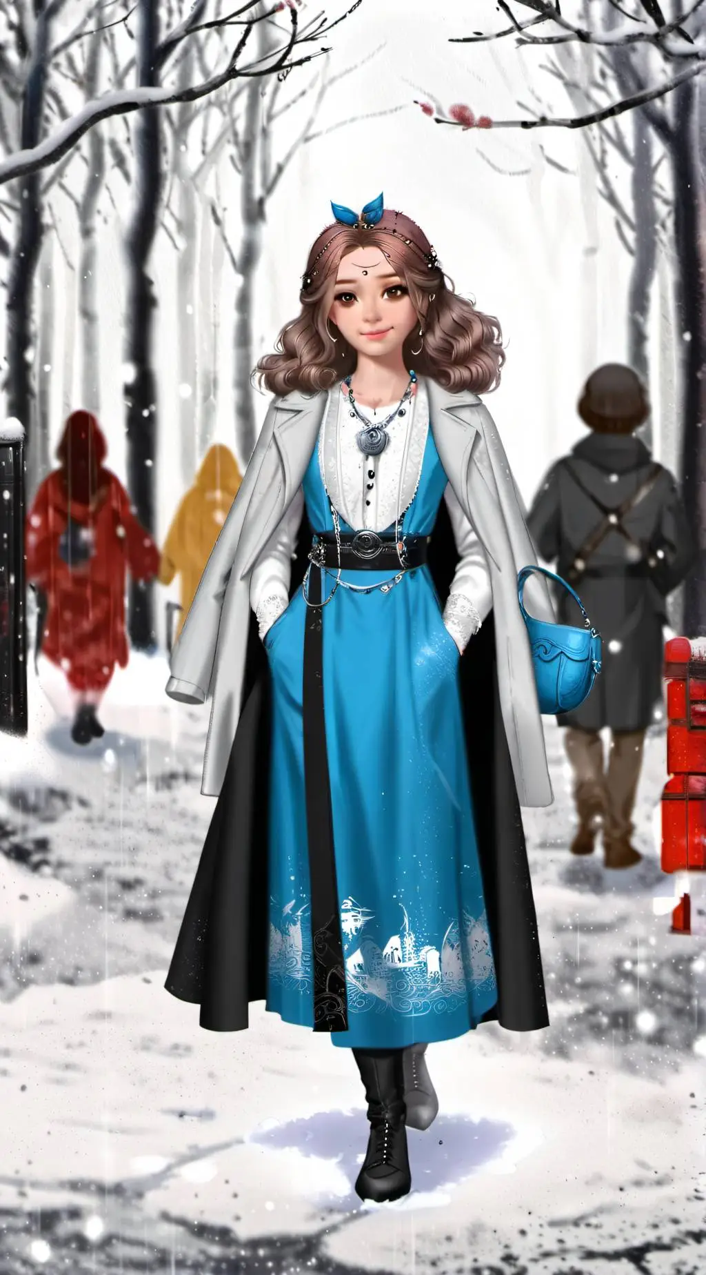 ai character: CHLO CHLO💙 background