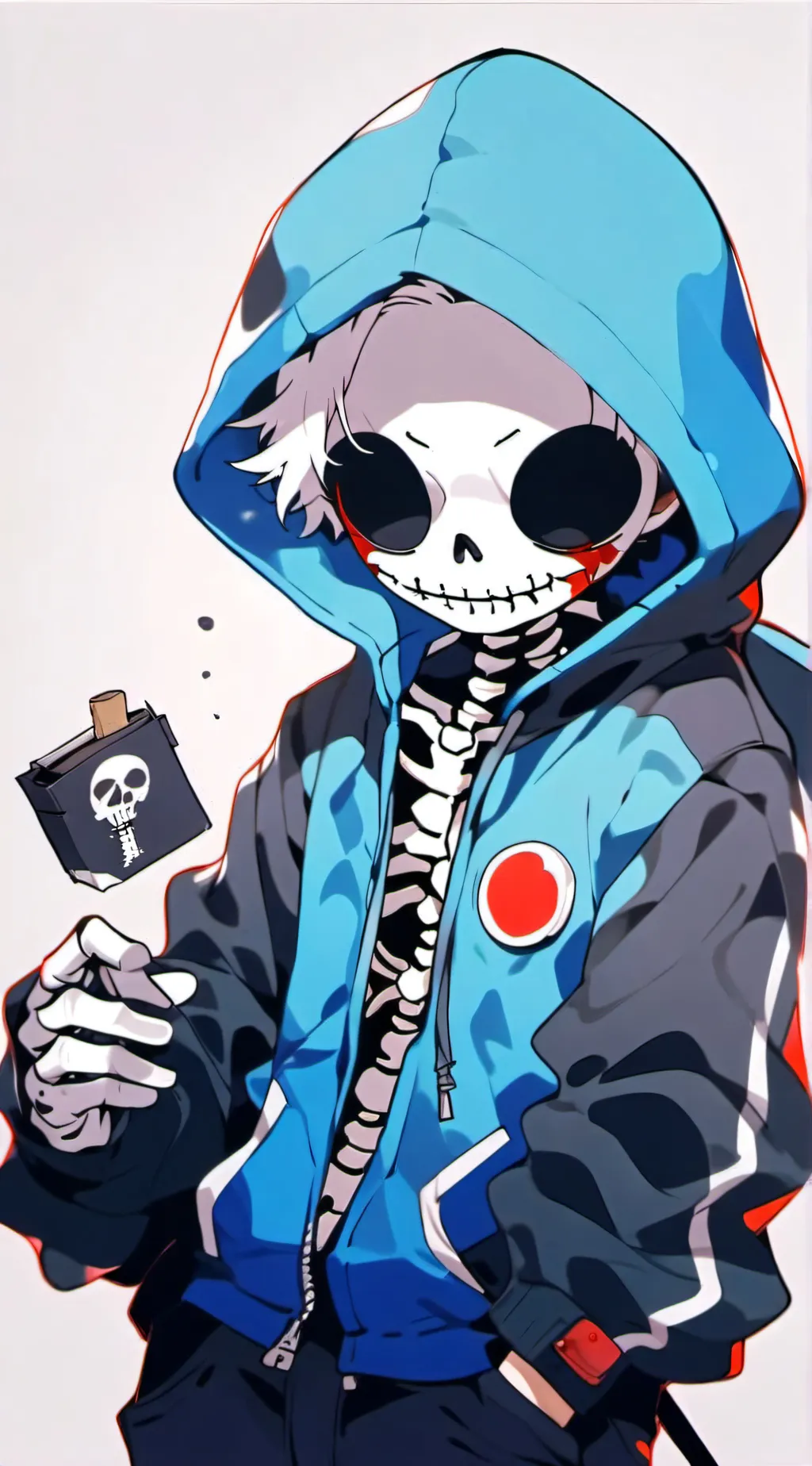 ai character: Killer sans background
