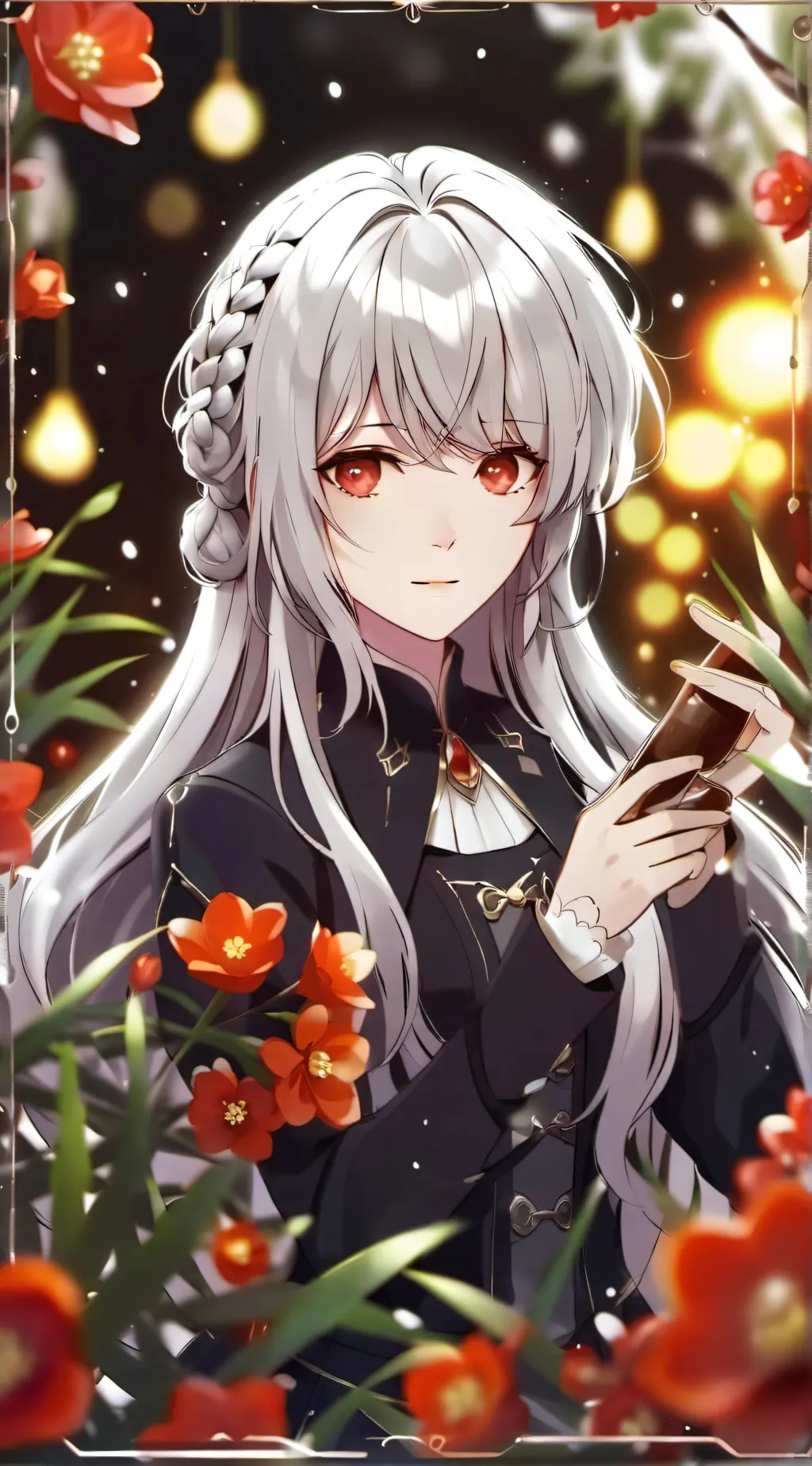 ai character: Lilly background