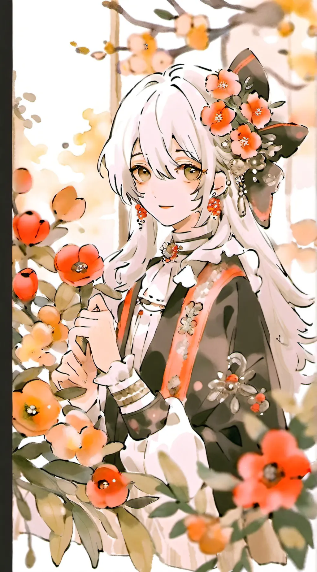ai character: Aria background