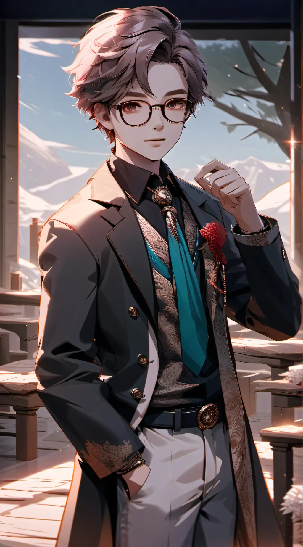 ai character: Leo Sheroca background