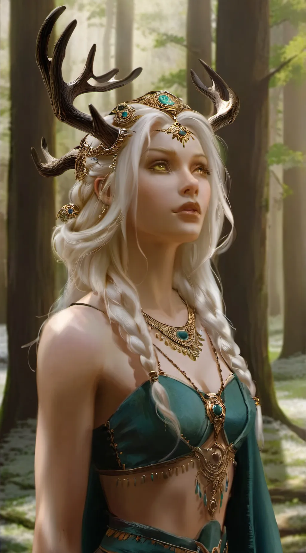 ai character: Maya background