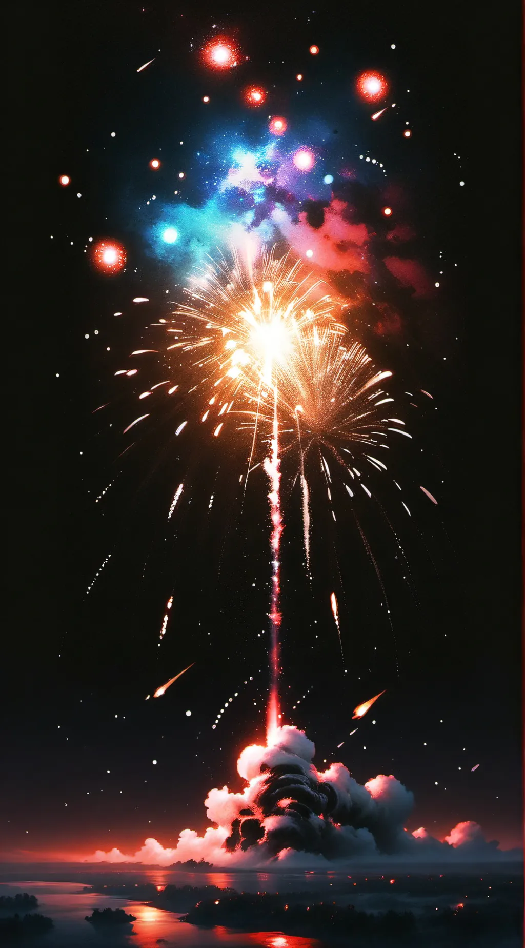 ai character: its july 4th! background