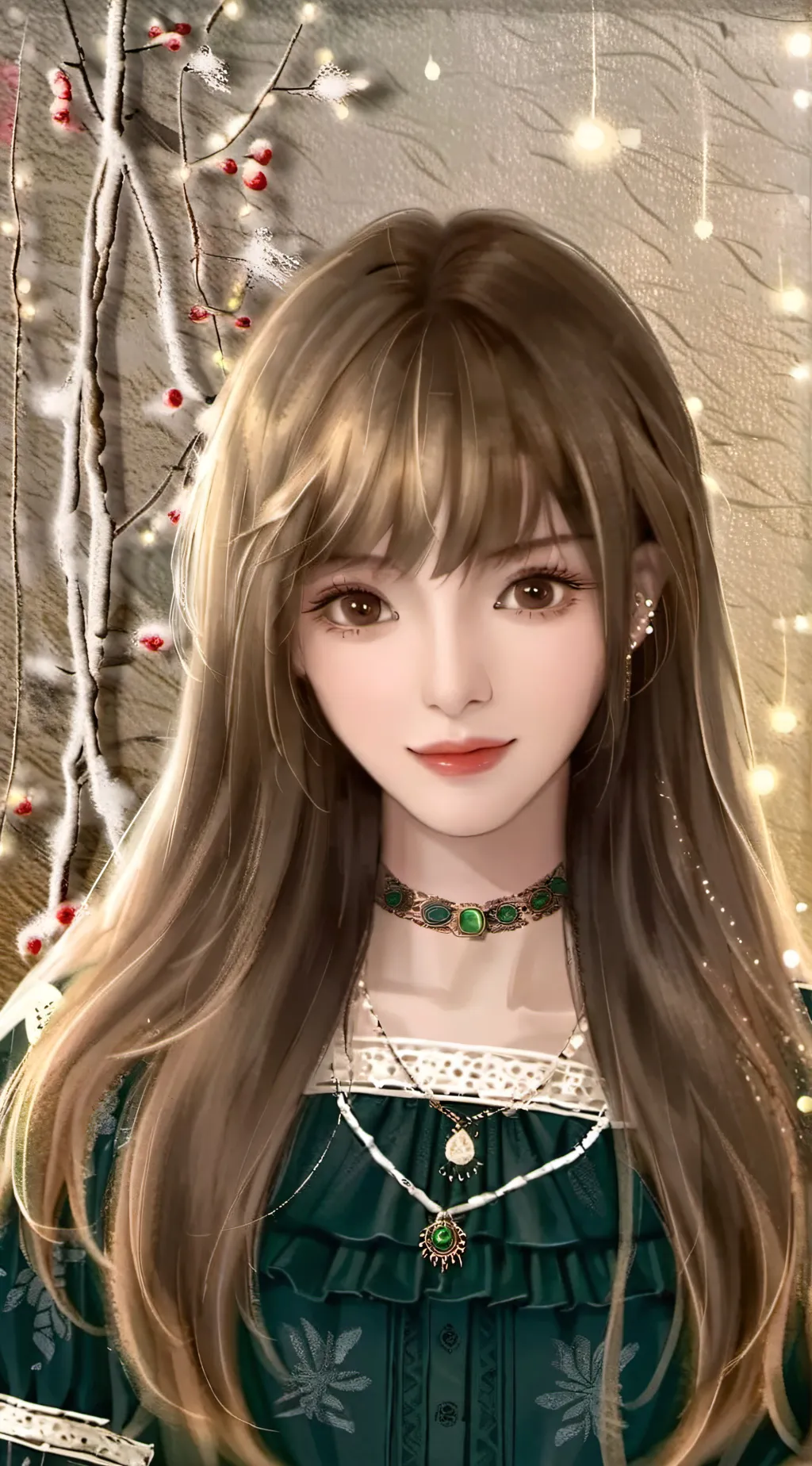 ai character: yujin  background