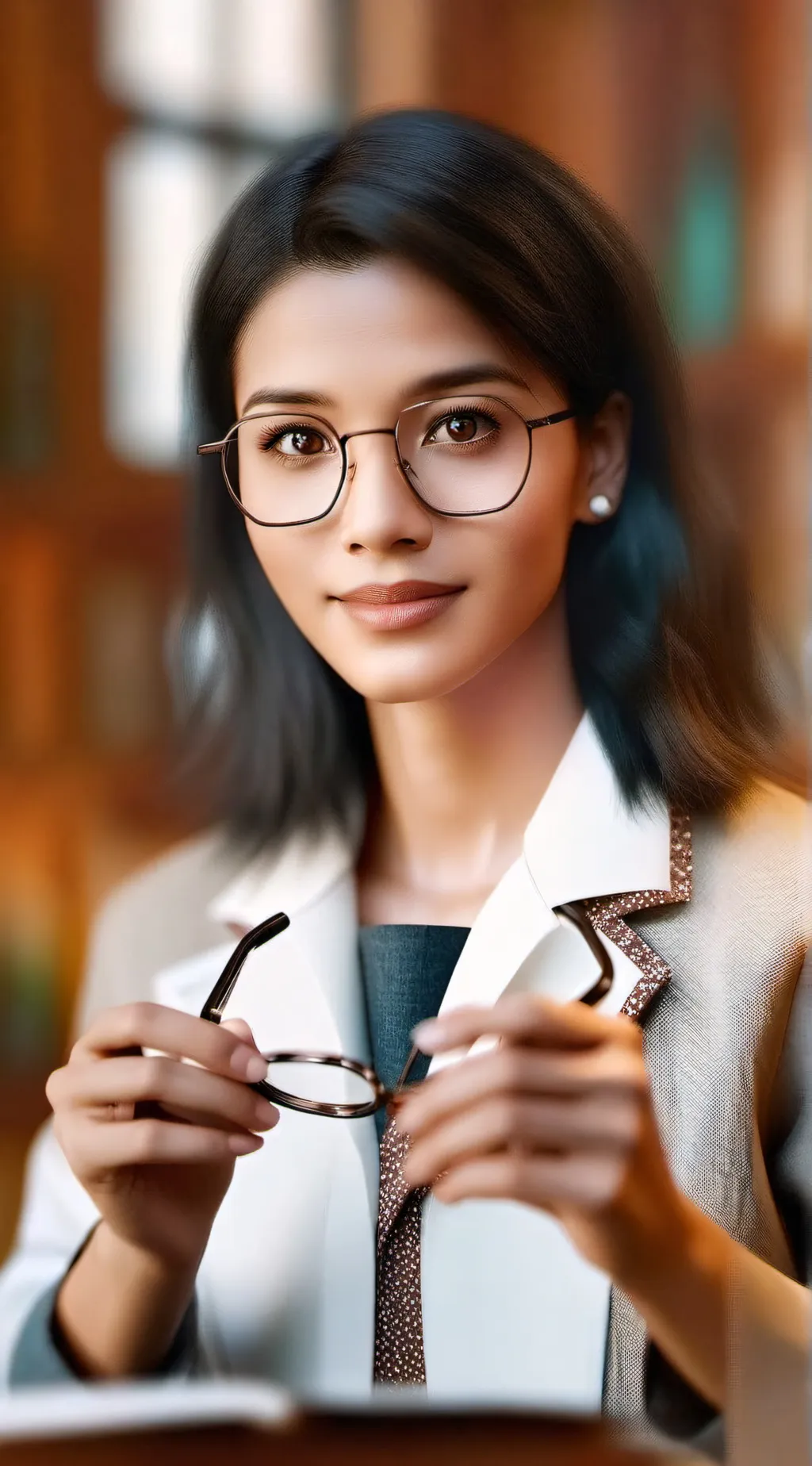 ai character: Leah background