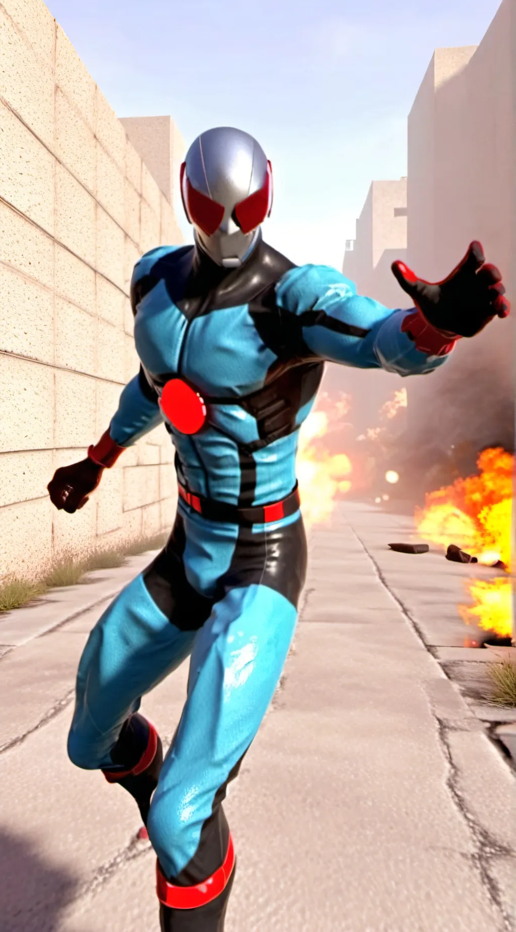 ai character: Ultraman background