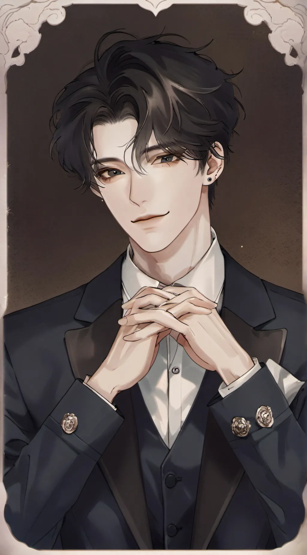 ai character: Leon background