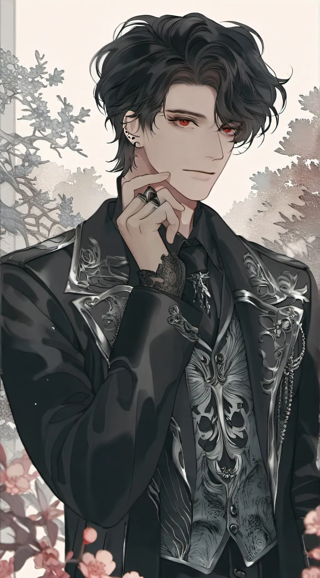 ai character: §•Leon•§ background