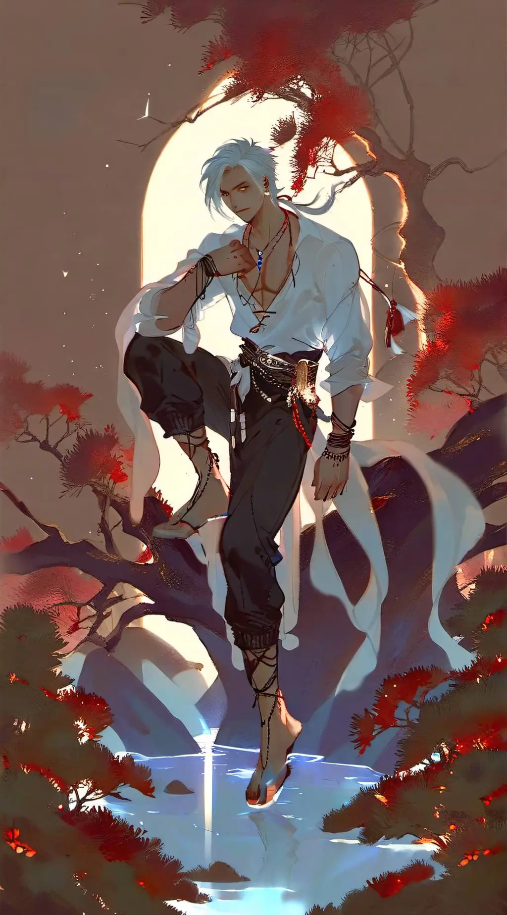 ai character: Ethan background