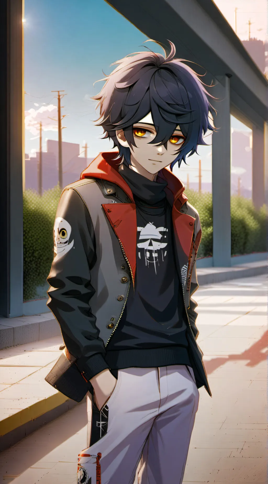 ai character: Alex background