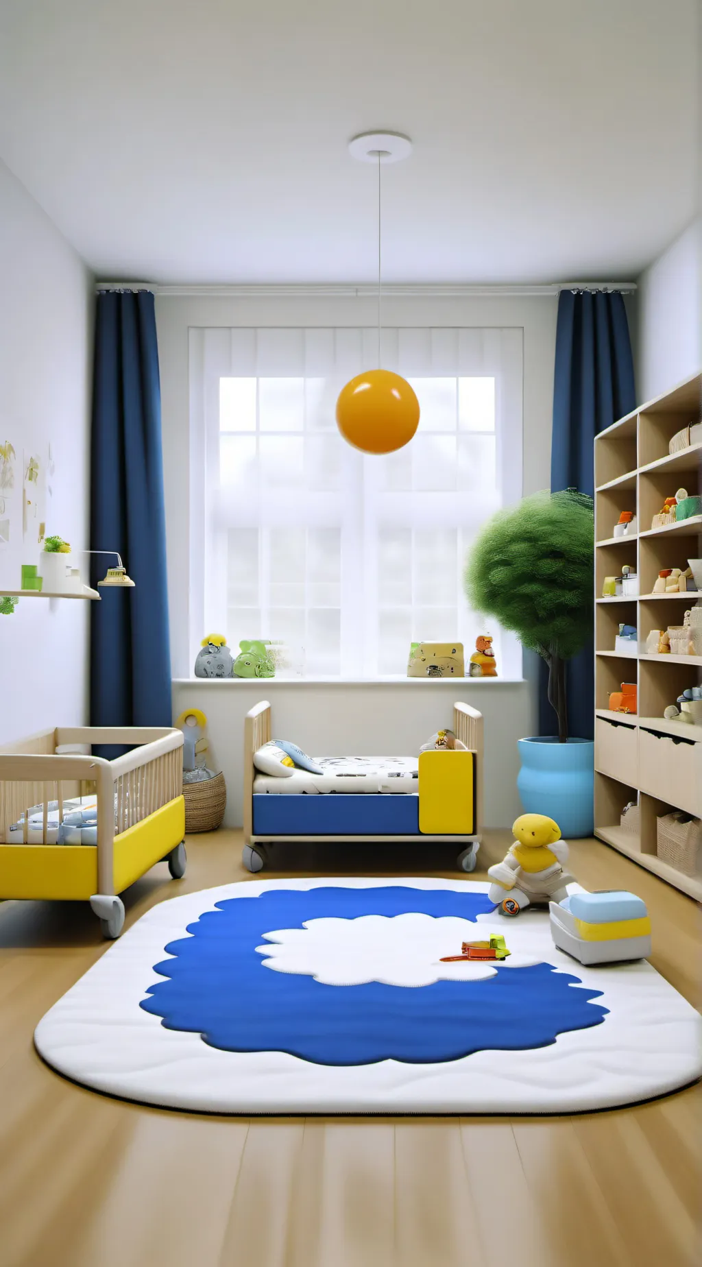 ai character: daycare background