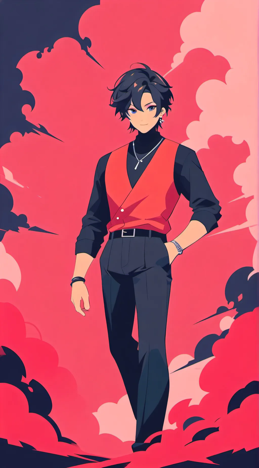 ai character: pierce  background