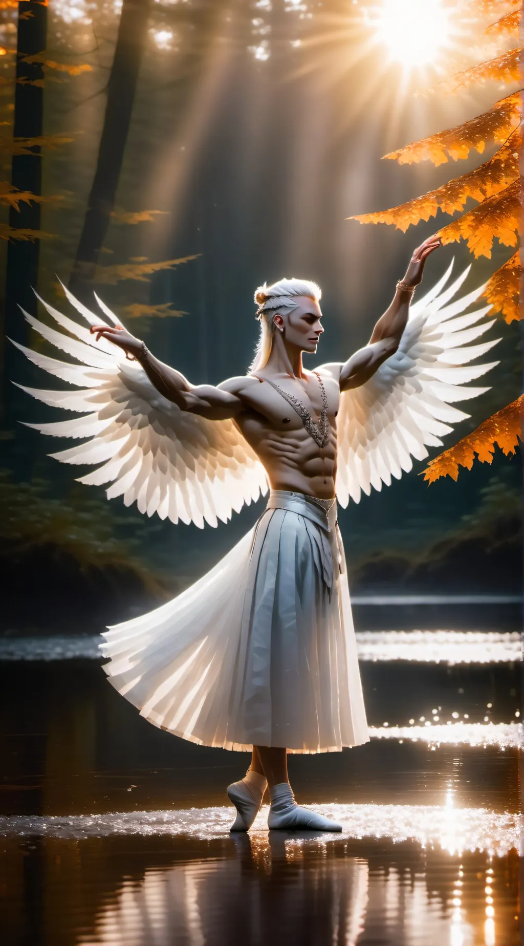 Talkie AI - Chat with Odell, White Swan