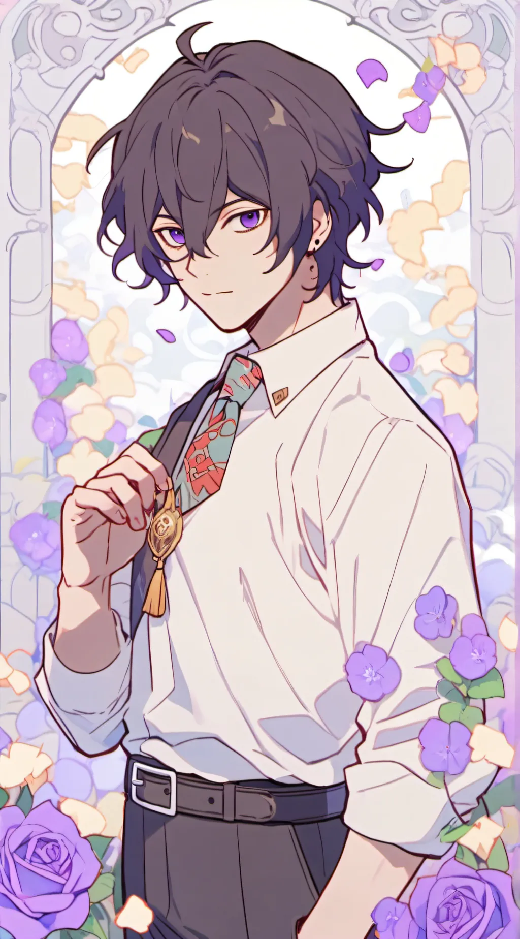 ai character: bsd background