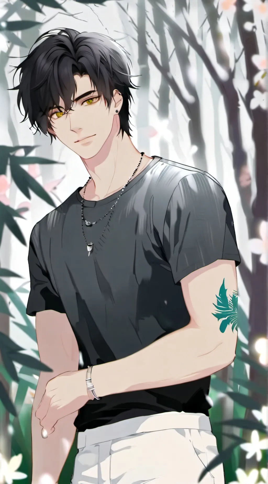 ai character: Tyler 🍓 background
