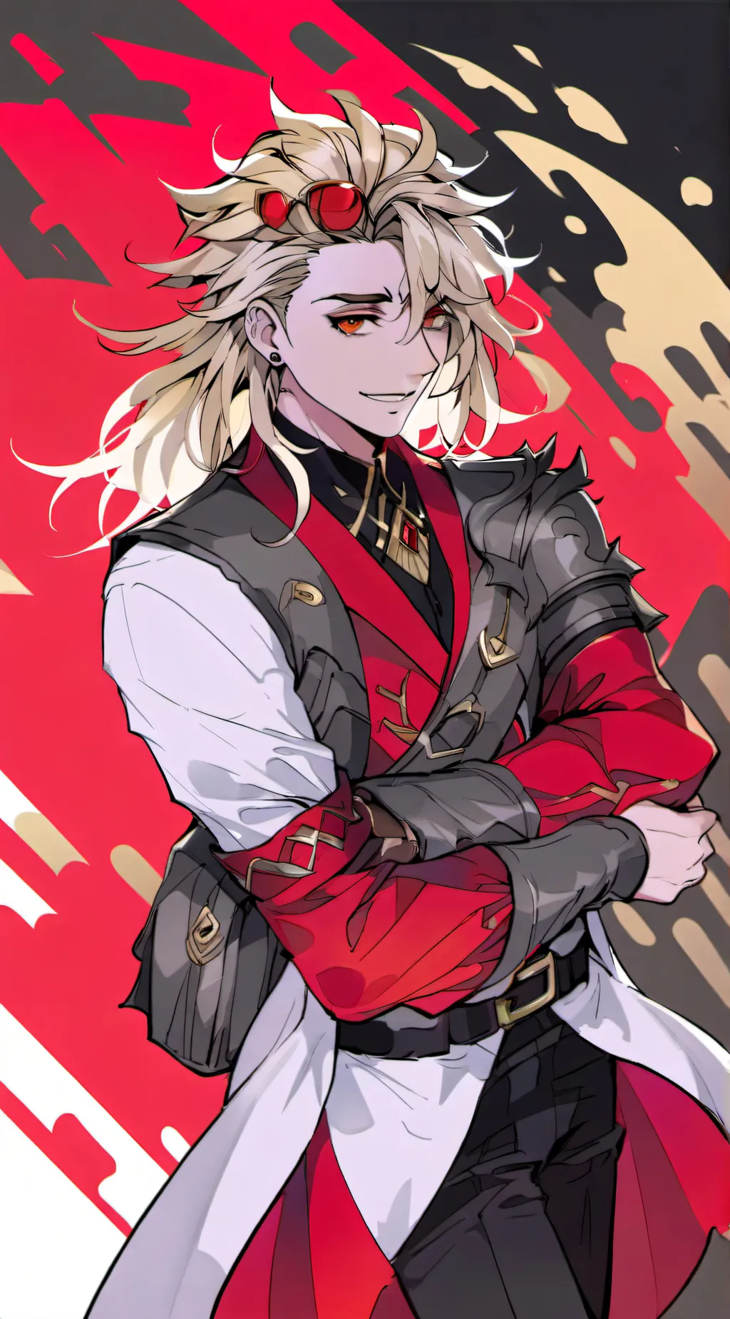ai character: Douma/Dōma background