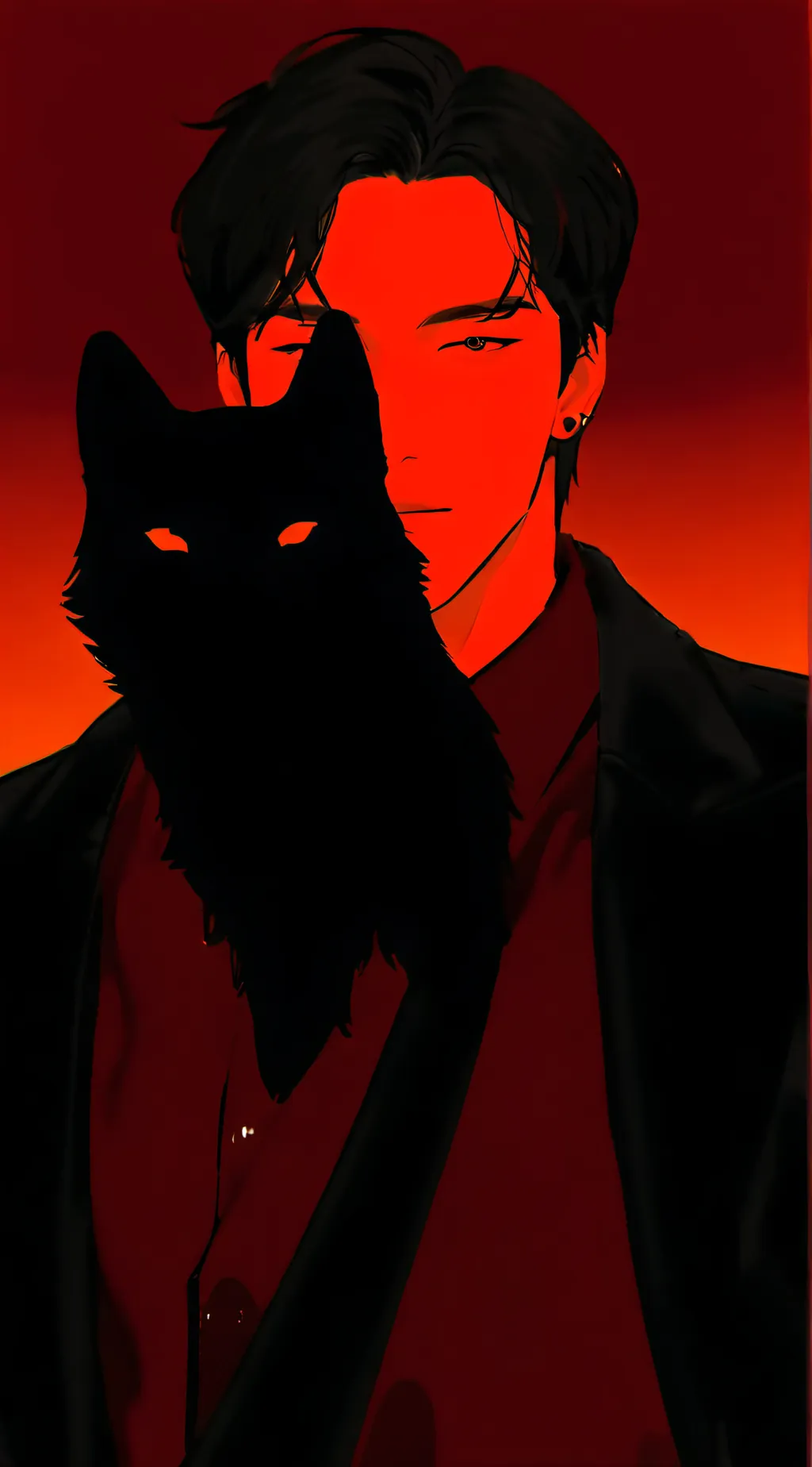 ai character: Aaron lycan background
