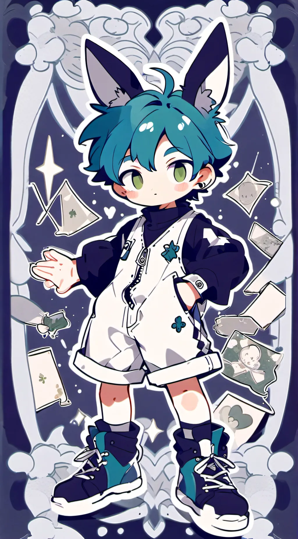 ai character: Riggy background