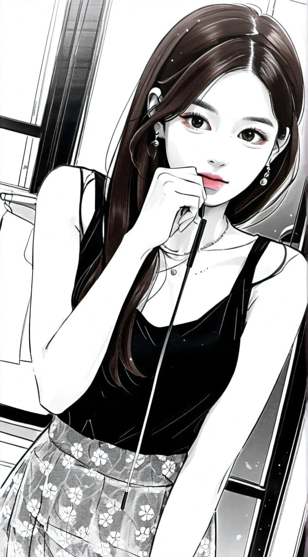 ai character: jennie kim background