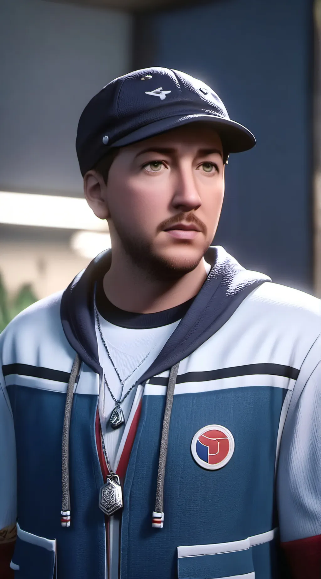 ai character: adam sandler  background