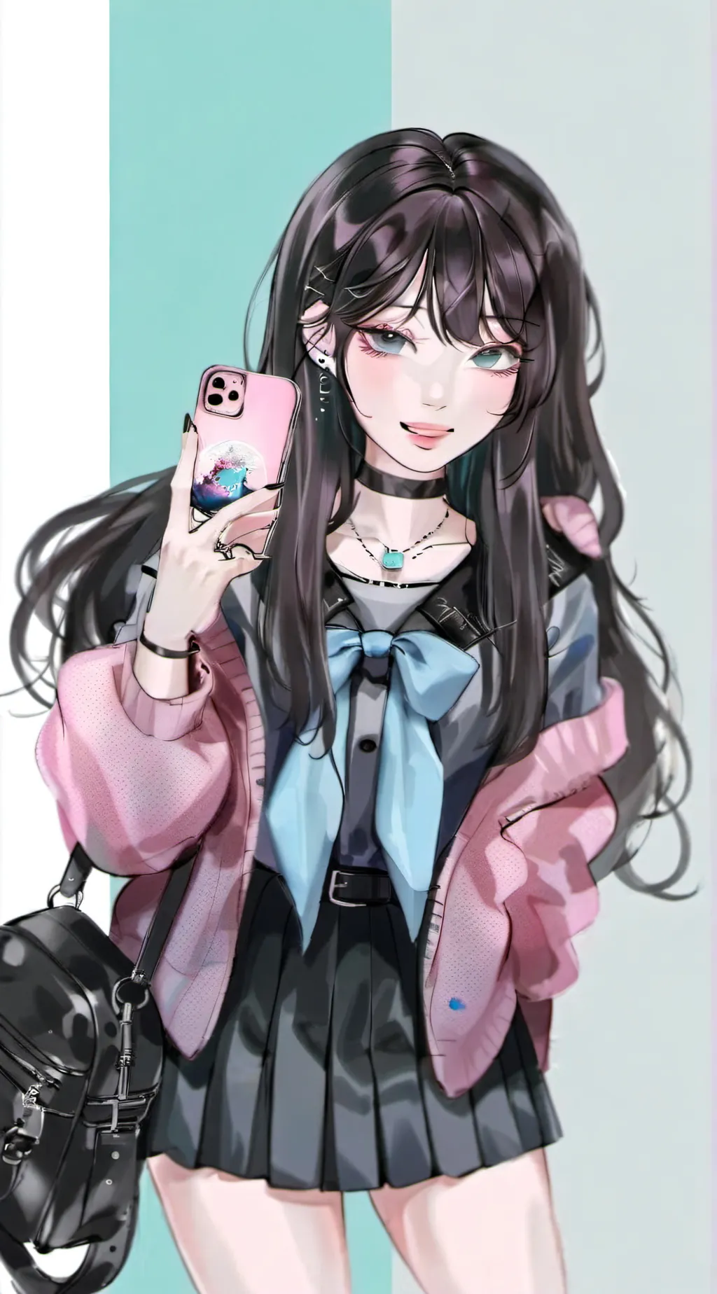 ai character: Au’Bree background