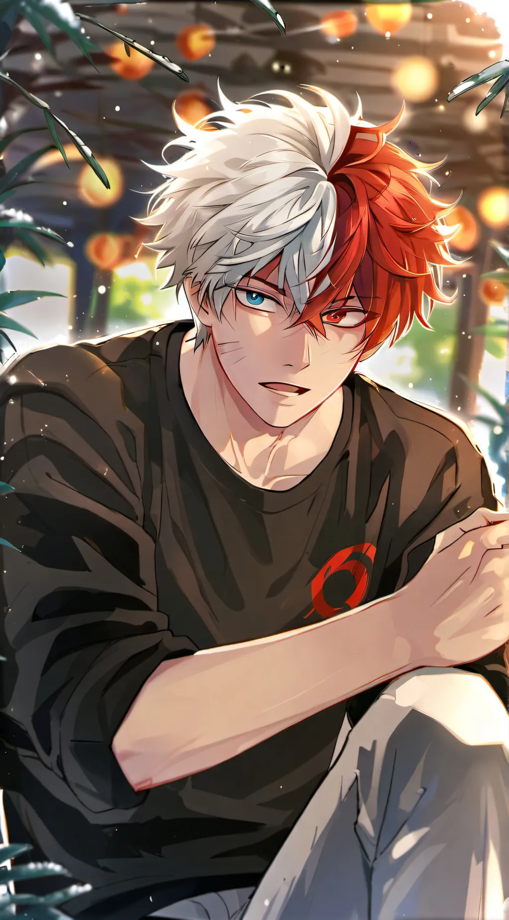 ai character: Todoroki  background