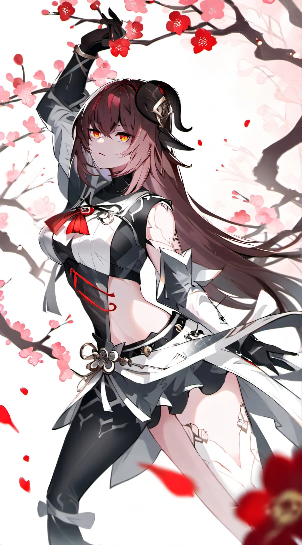 ai character: Akira  background