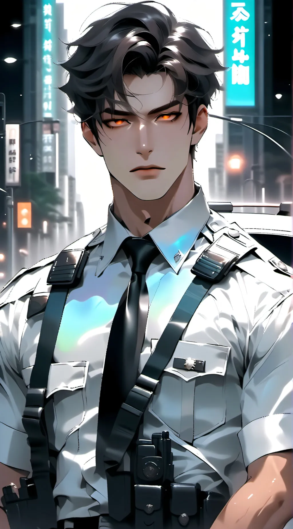 ai character: Akuma Shinpa  background