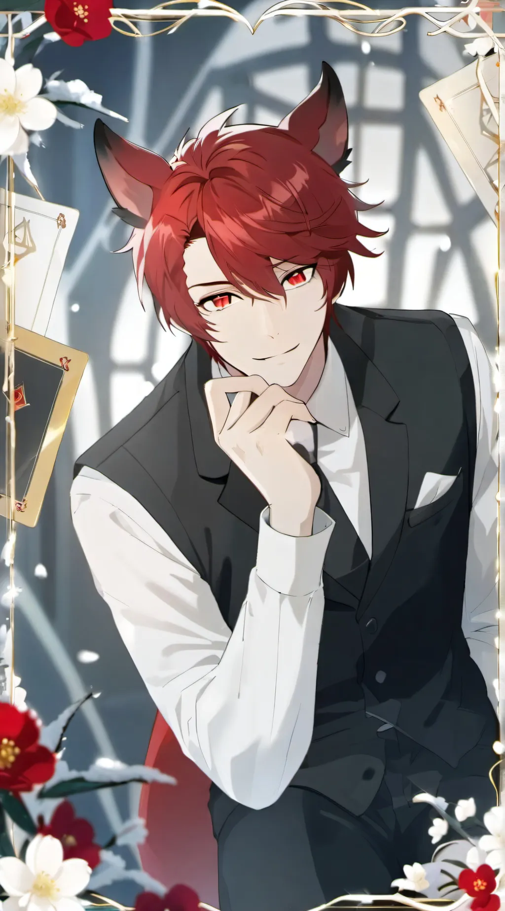 ai character: _-Alastor-_ background
