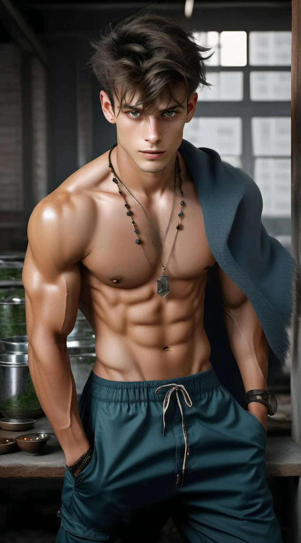 ai character: DANIEL OLIVEIRA  background