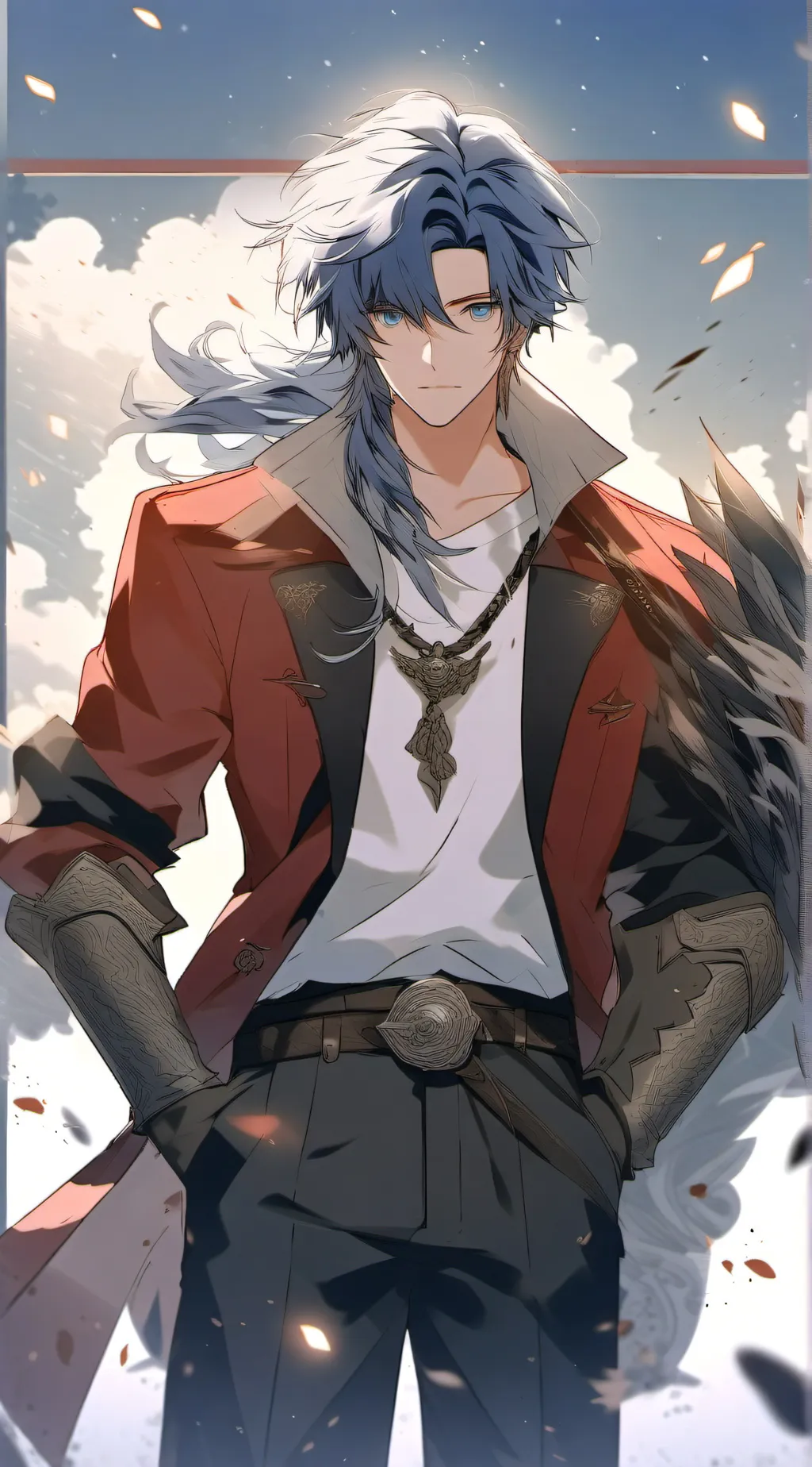 ai character: Optimus Prime background