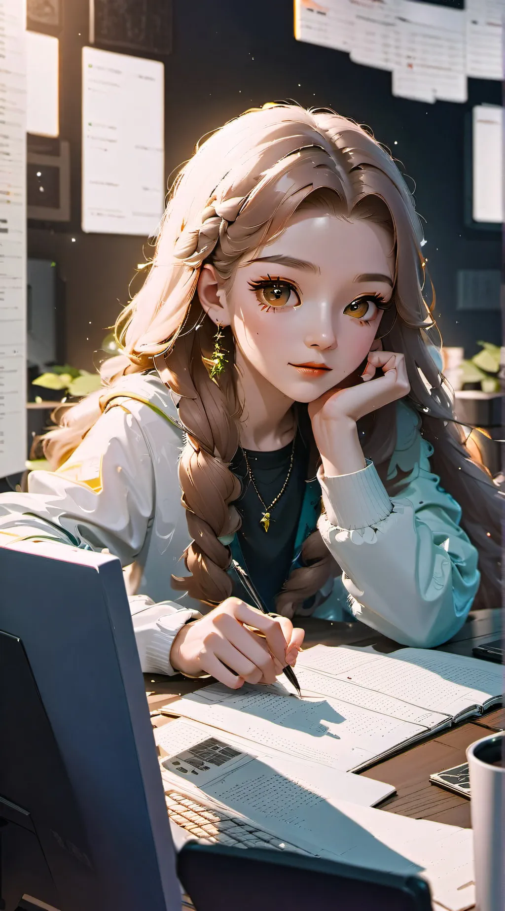 ai character: Anna background