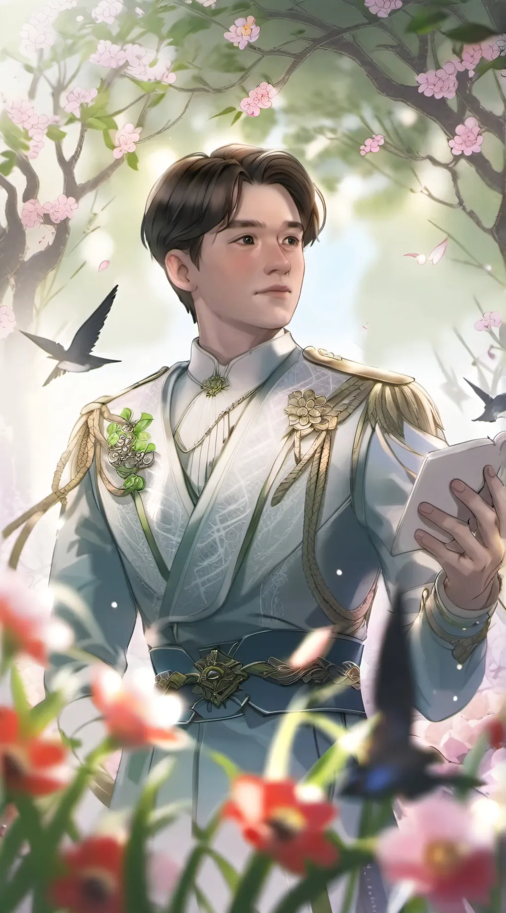 ai character: Nick Nelson  background