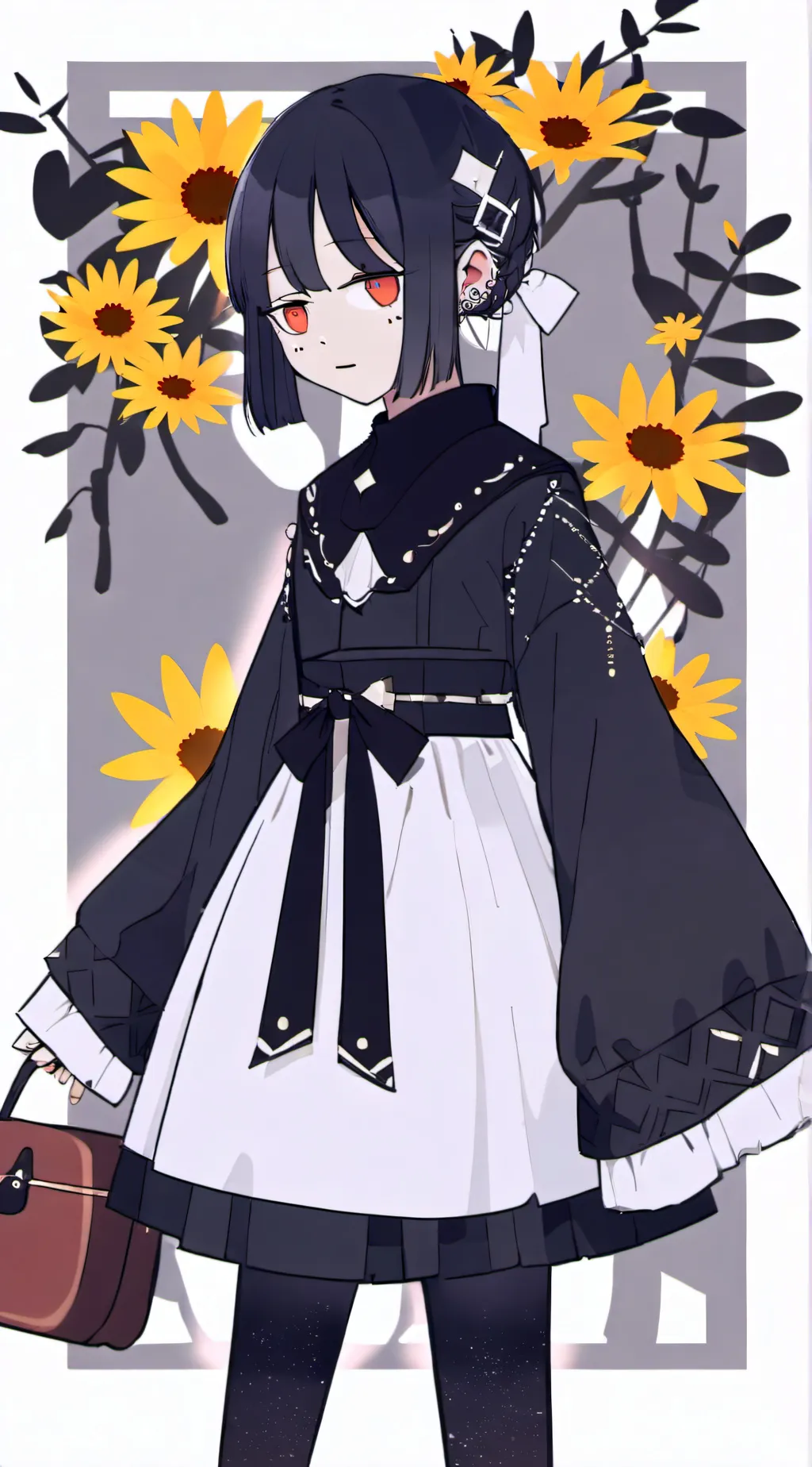ai character: miss bloomie background