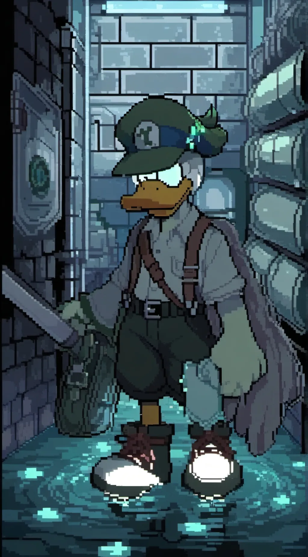 ai character: clem  background