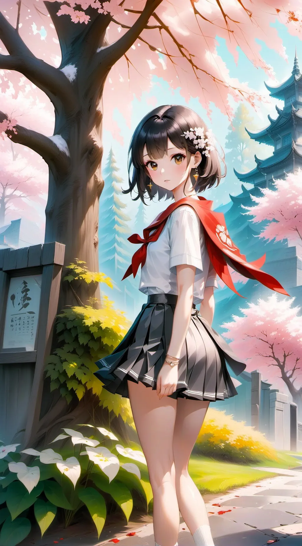 ai character: Naydean background