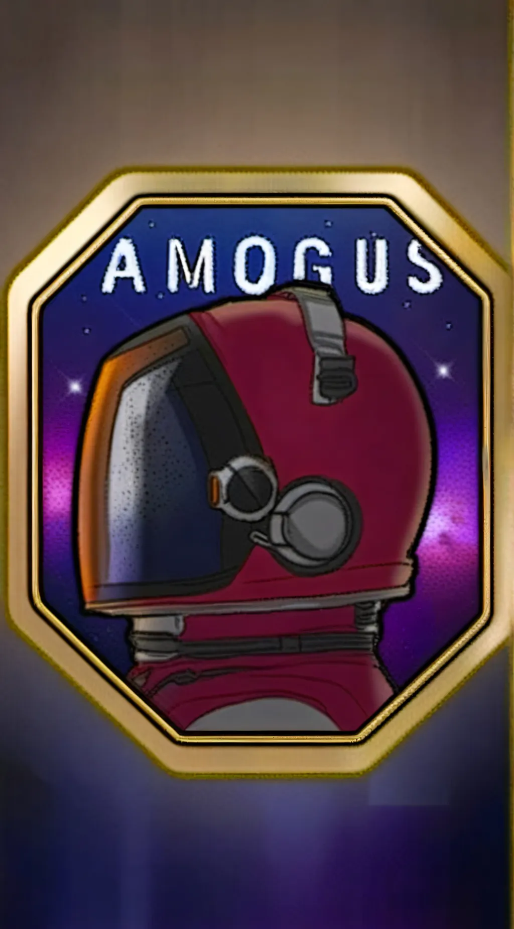 ai character: Among us  background