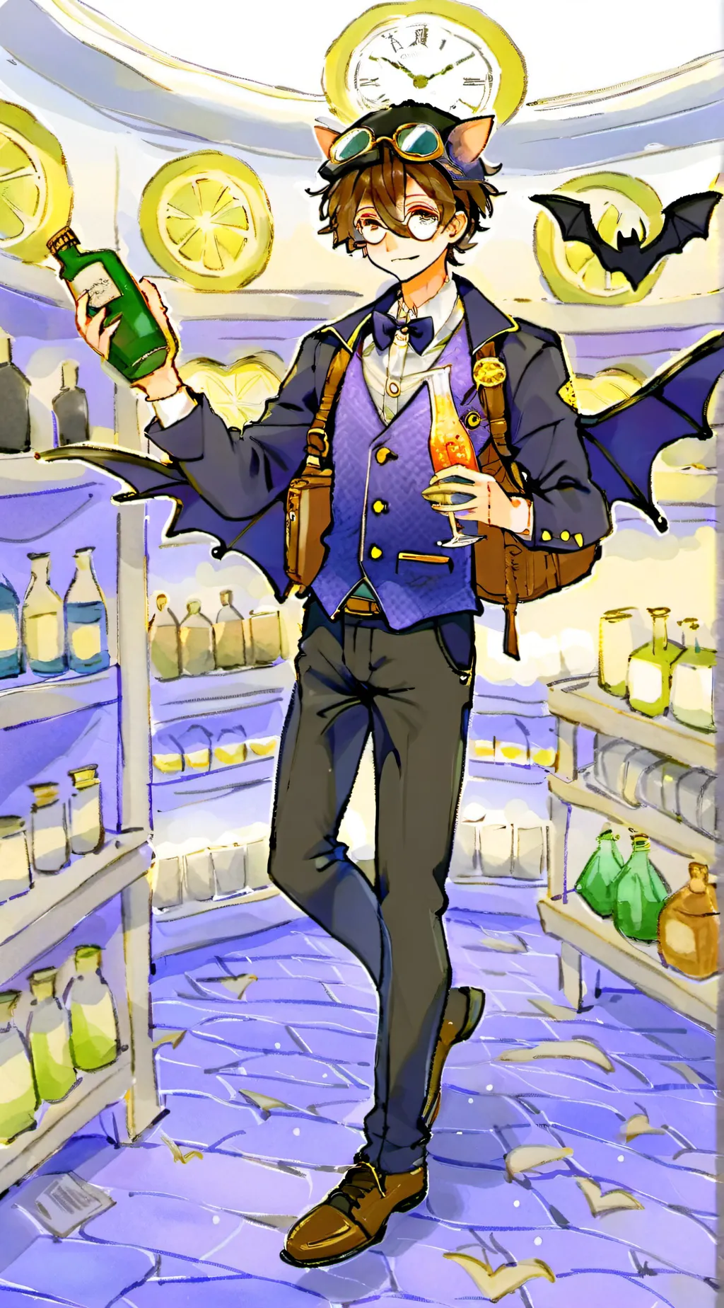 ai character: Crate background