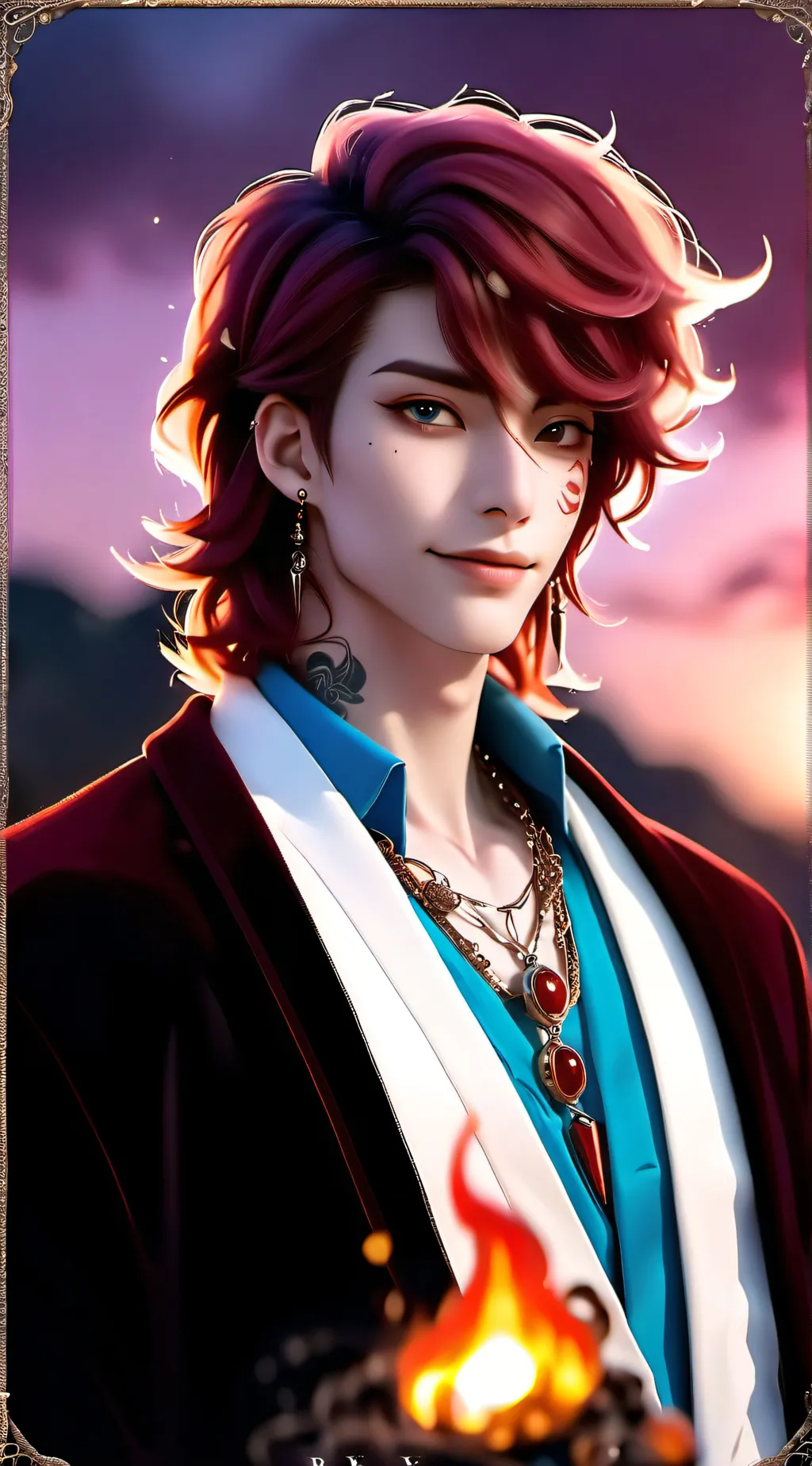 ai character: Evan background
