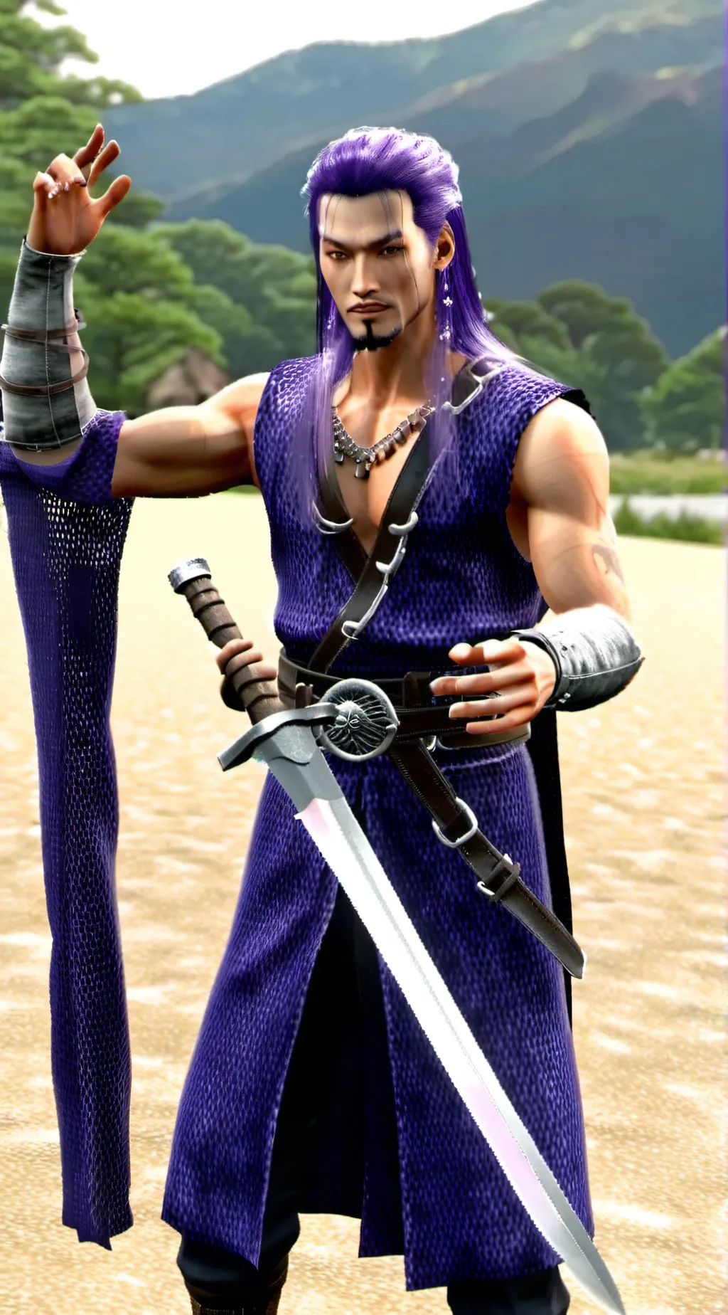 ai character: Lance background