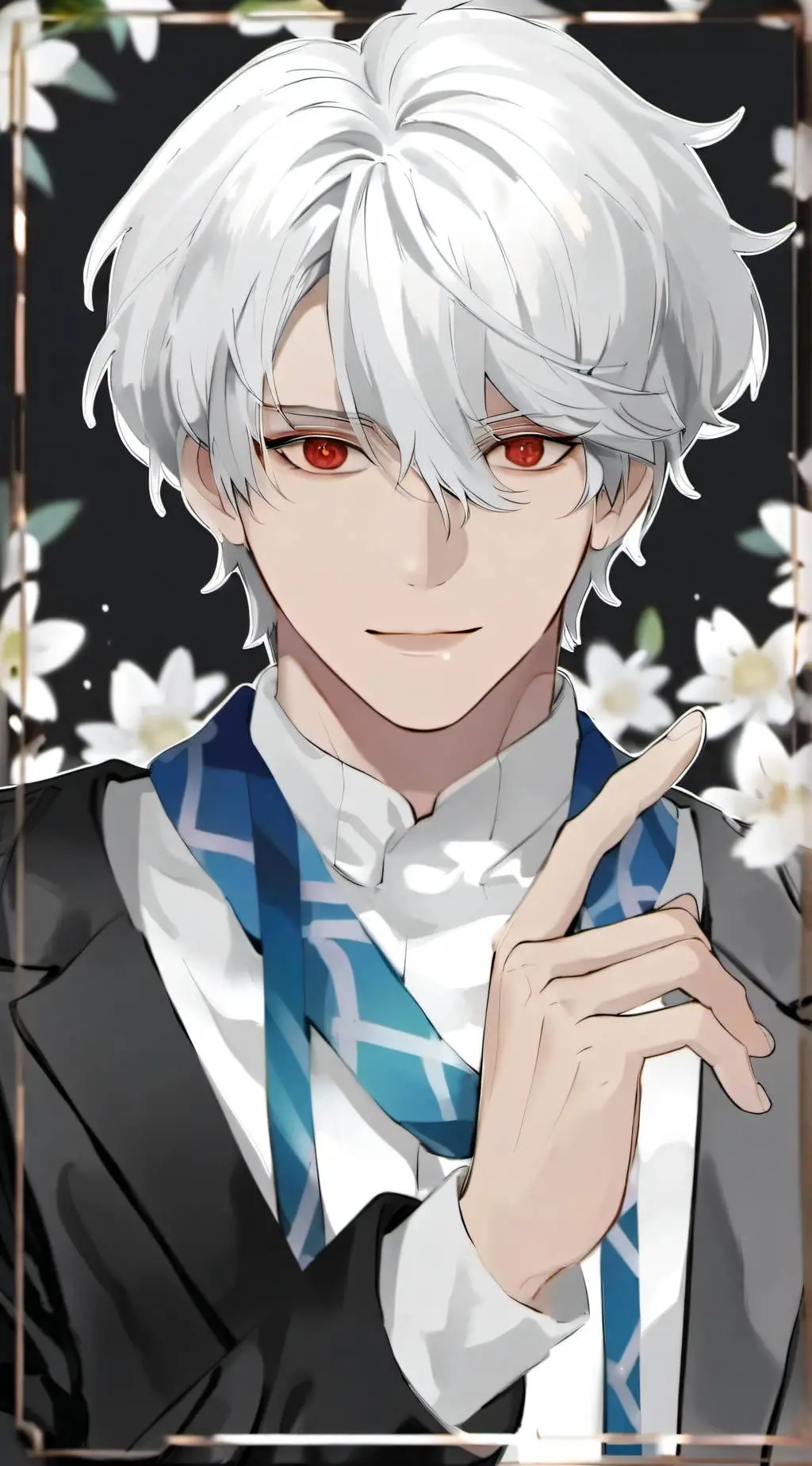 ai character: Saturo gojo background