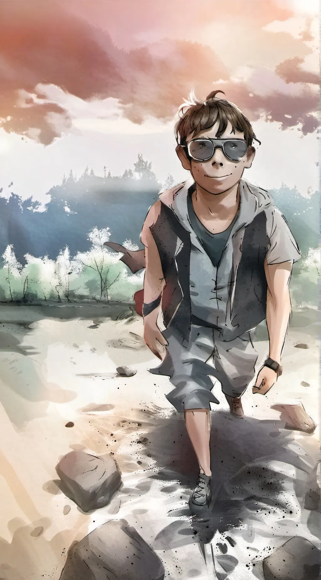 ai character: fischer background