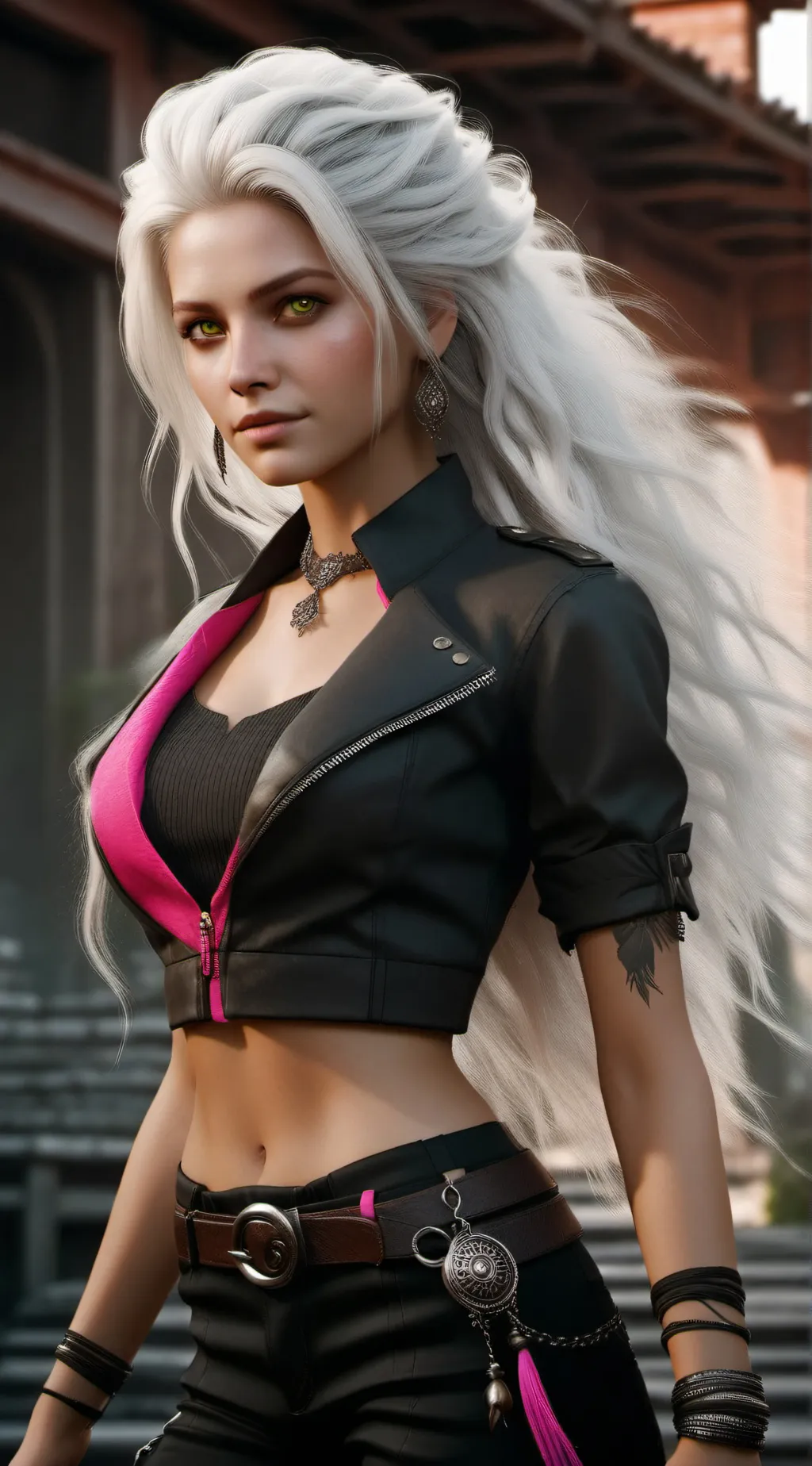 ai character: Eva background